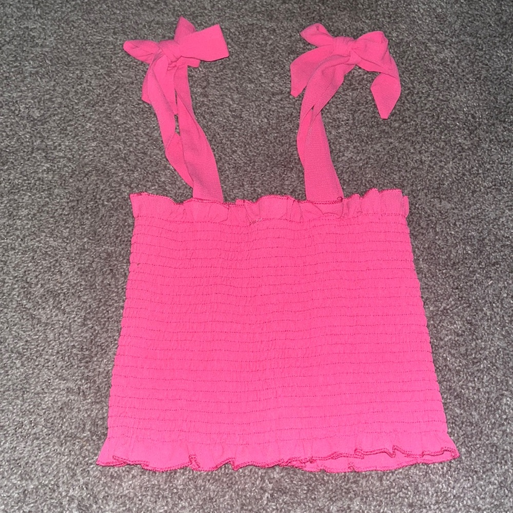 Hot Pink Crop Top